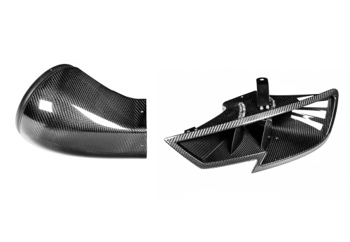 EVENTURI Carbon Headlamp Race Duct For Audi RS3 8V