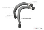EVENTURI Carbon Chargepipes For BMW S55 Engine