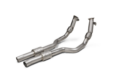 AKRAPOVIC Link Pipe Kit SS For Audi RS6 Avant C8 From 2021