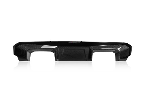 AKRAPOVIC Carbon Fiber Rear Diffusor Gloss Black For BMW M3 G80 G81 2021-23