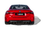 AKRAPOVIC Carbon Fiber Rear Diffusor Gloss Black For BMW M4 G82 G83