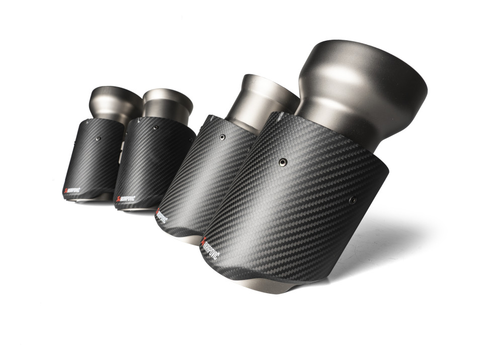 AKRAPOVIC Tail Pipe Carbon Set For BMW X4M Competition F98