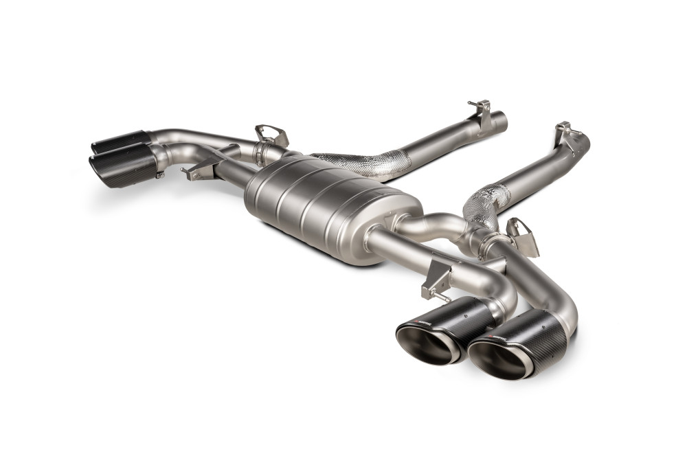 AKRAPOVIC Exhaust System Titanium For BMW X6M Competition F96
