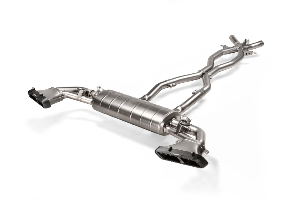 AKRAPOVIC Exhaust System Titanium For Mercedes GLS63 AMG X167