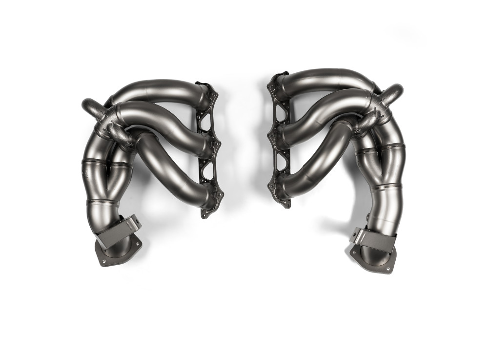 AKRAPOVIC Header Set Titanium For Porsche 718 Cayman GT4 RS