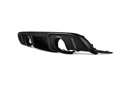 AKRAPOVIC Carbon Fiber Rear Diffusor Matte For Porsche 718 Cayman GT4 RS From 2022