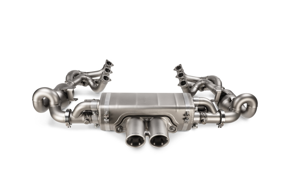 AKRAPOVIC Header Set Titanium For Porsche 911 GT3 RS 992
