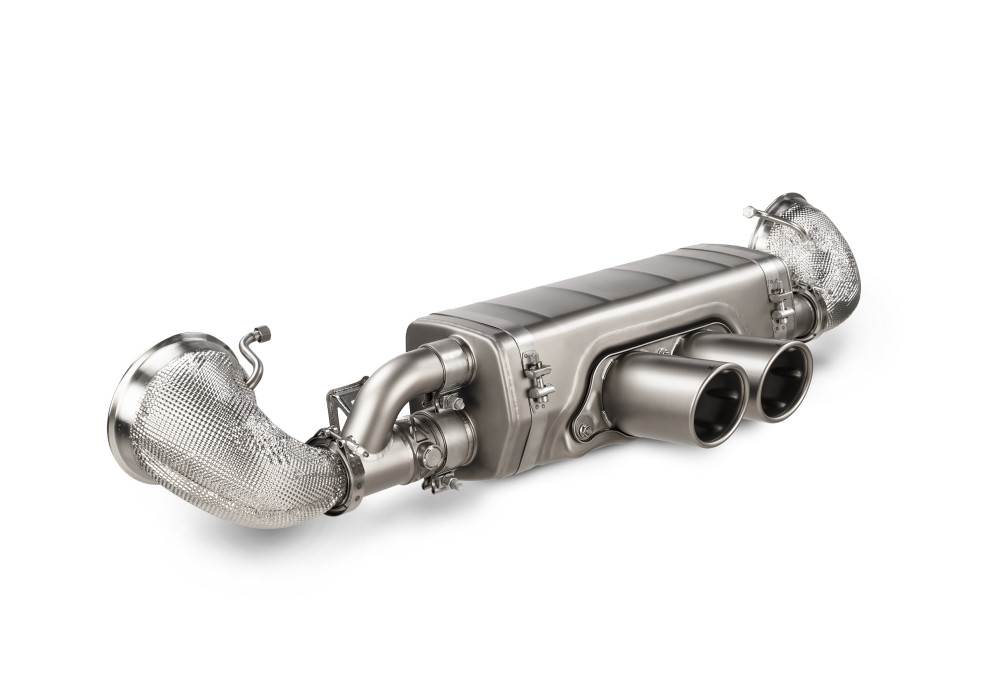 AKRAPOVIC Race Adapter Set SS For Porsche 911 GT3 RS 992