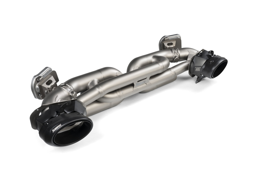 AKRAPOVIC Exhaust System Titanium For Porsche 911 Turbo Turbo S 992