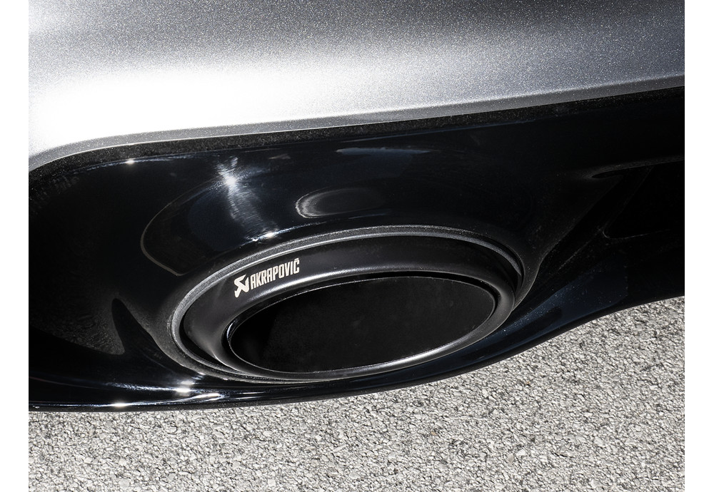 AKRAPOVIC Tail Pipe Titanium Black For Porsche 911 Turbo Turbo S 992