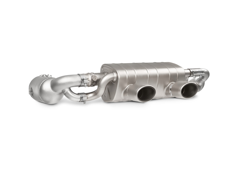 AKRAPOVIC Link Pipe SS With Cat For Porsche 911 Carrera S 4 4S GTS 991.2