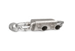 AKRAPOVIC Link Pipe SS With Cat For Porsche 911 Carrera S 4 4S GTS 991.2