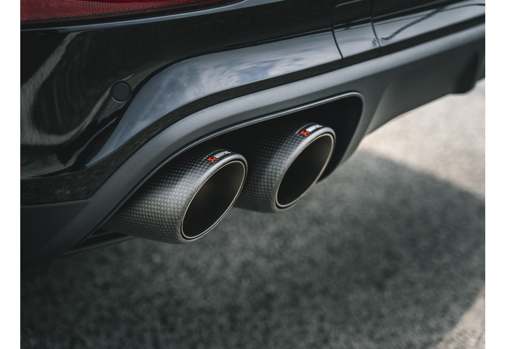 AKRAPOVIC Tail Pipe Titanium carbon For Porsche Cayenne SUV Coupe 536