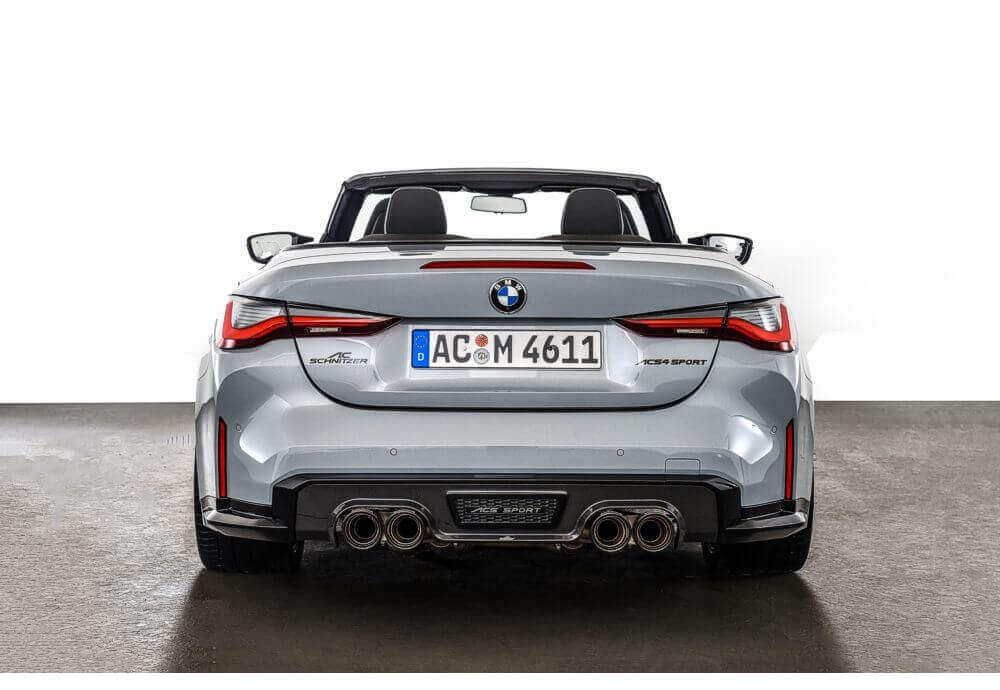 Diffuser Carbon Fiber AC Schnitzer For BMW M4 Competition G82 G83