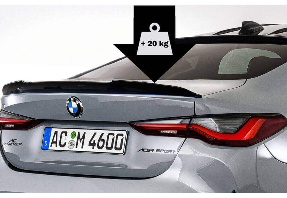 Rear Spoiler Carbon Fiber AC Schnitzer For BMW M4 Competition G82 G83