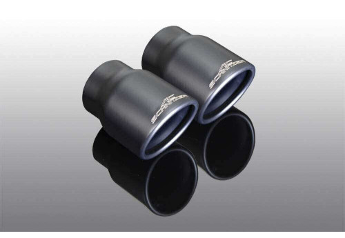Tailpipes Black AC Schnitzer For BMW M5 Competition CS F90