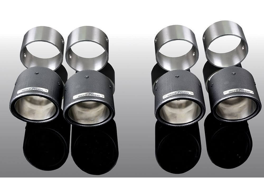 Tailpipes Carbon Fiber AC Schnitzer For BMW M5 Competition CS F90