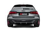 AKRAPOVIC Exhaust System Titanium Line For Audi RS6 Avant C8 OPF GPF From 2021