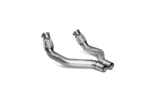 AUDI S6/RS6 (C7) Akrapovic Link pipe set (SS) for Akrapovic aftermarket exhaust system