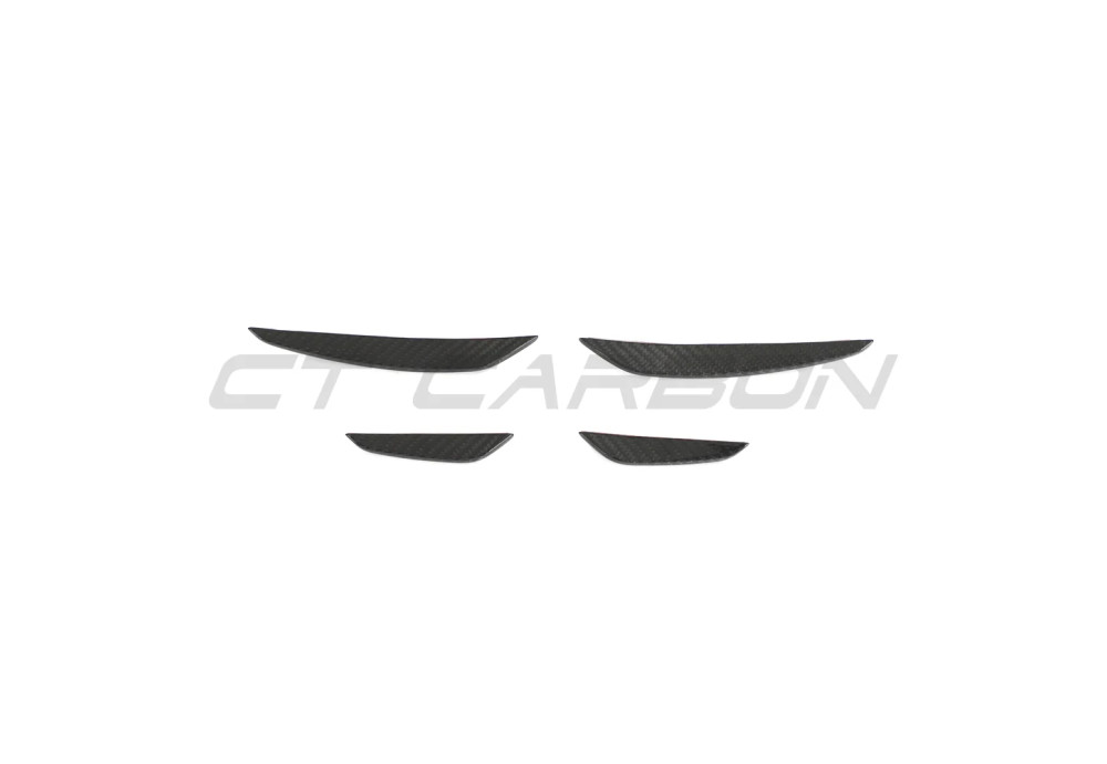 Front Bumper Side Wings Carbon Fiber CT CARBON For AUDI RS3 8Y