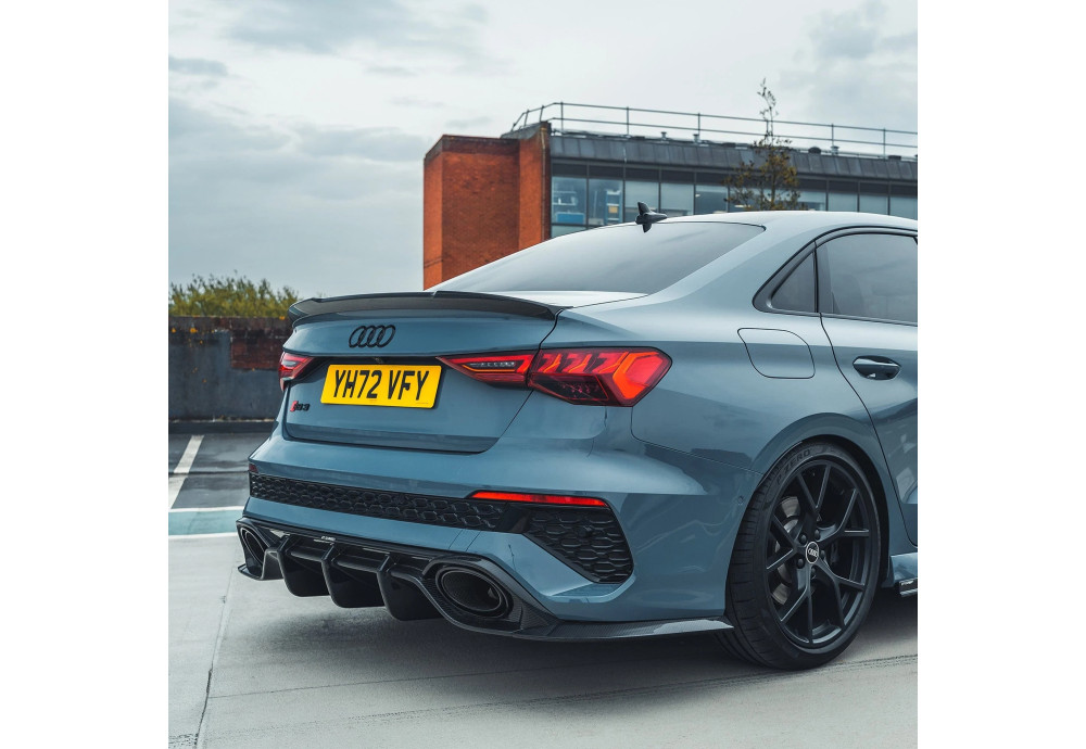 Rear Diffuser Carbon Fiber CT CARBON For AUDI RS3 Sedan 8Y