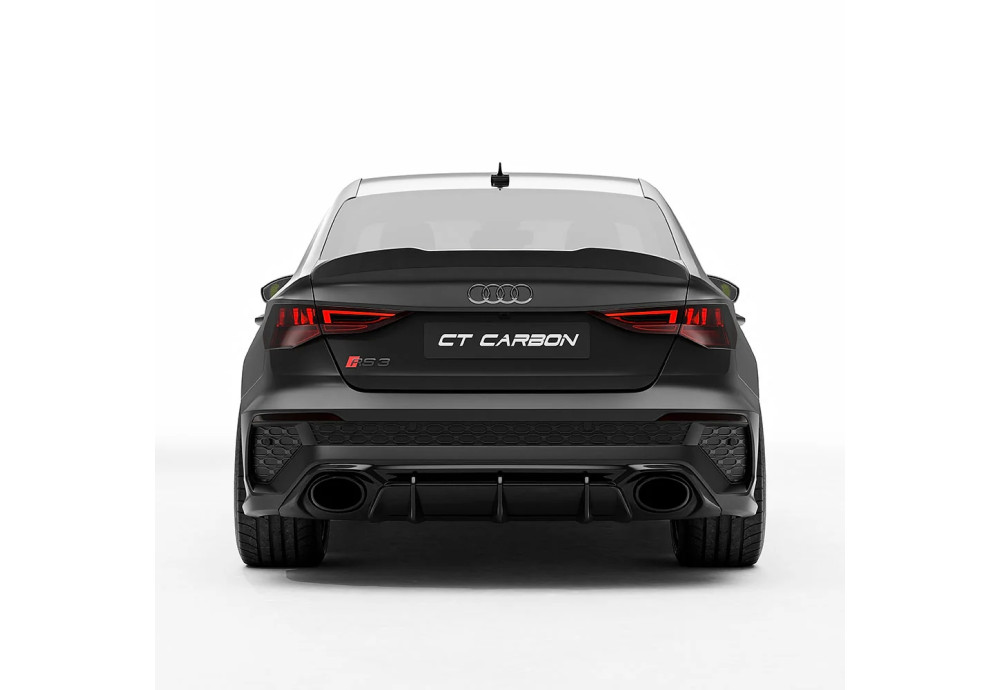 Rear Diffuser Carbon Fiber CT CARBON V2 For AUDI RS3 8Y