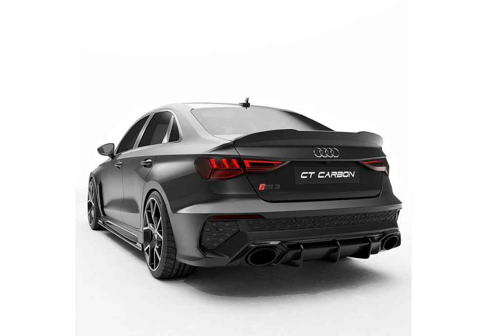 Rear Diffuser Carbon Fiber CT CARBON V2 For AUDI RS3 8Y
