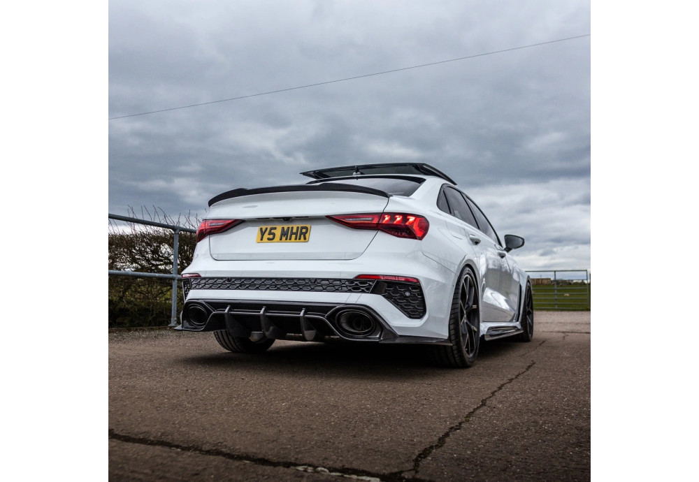 Rear Spoiler Carbon Fiber CT CARBON V1 For AUDI A3 S3 RS3 8Y Sedan