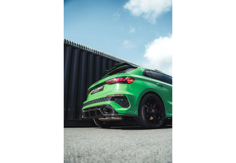 Roof Spoiler Carbon Fiber CT CARBON For AUDI S3 RS3 Sportback 8Y