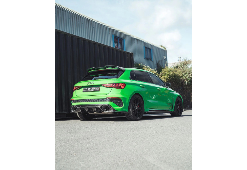 Roof Spoiler Carbon Fiber CT CARBON For AUDI S3 RS3 Sportback 8Y