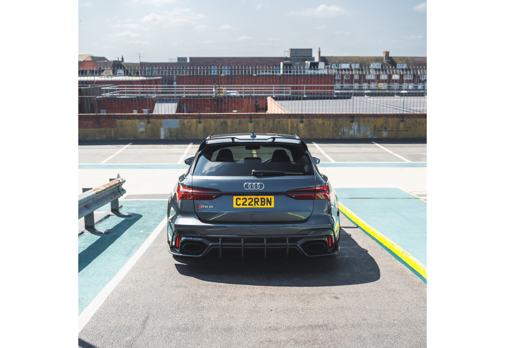 Rear Diffuser Carbon Fiber CT CARBON For AUDI RS6 C8