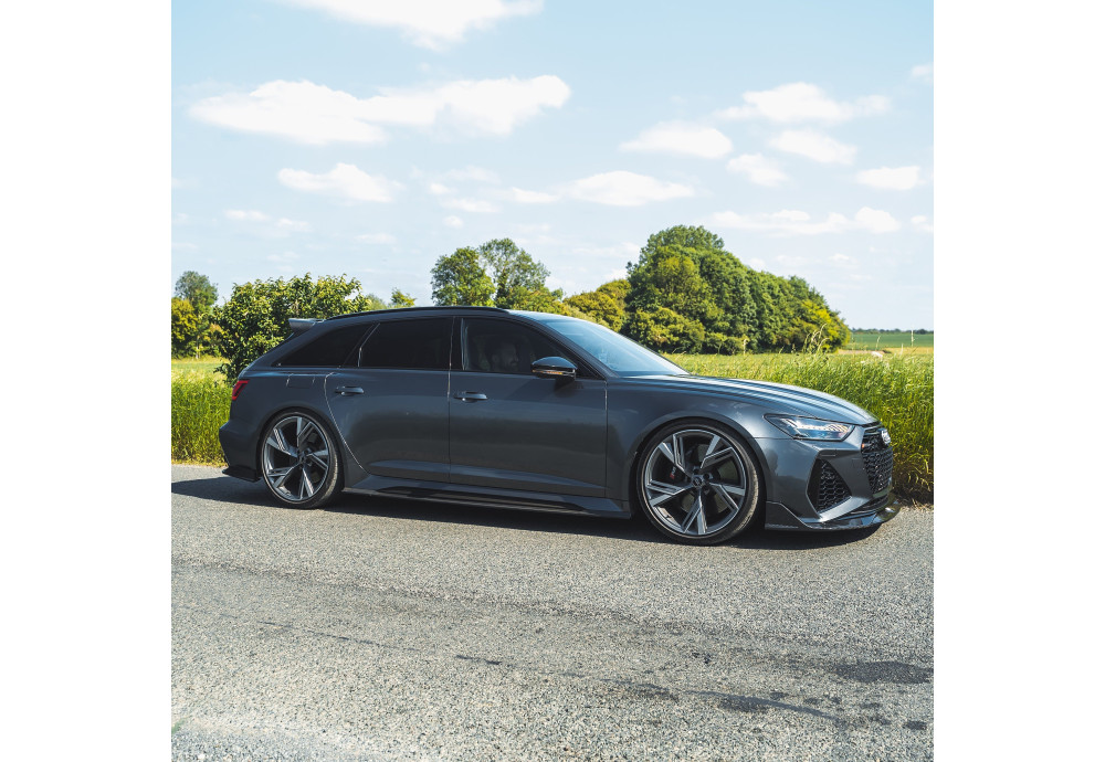 Side Skirts Carbon Fiber CT CARBON For AUDI RS7 C8
