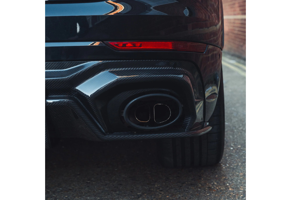 Rear Diffuser Carbon Fiber CT CARBON For AUDI RSQ8