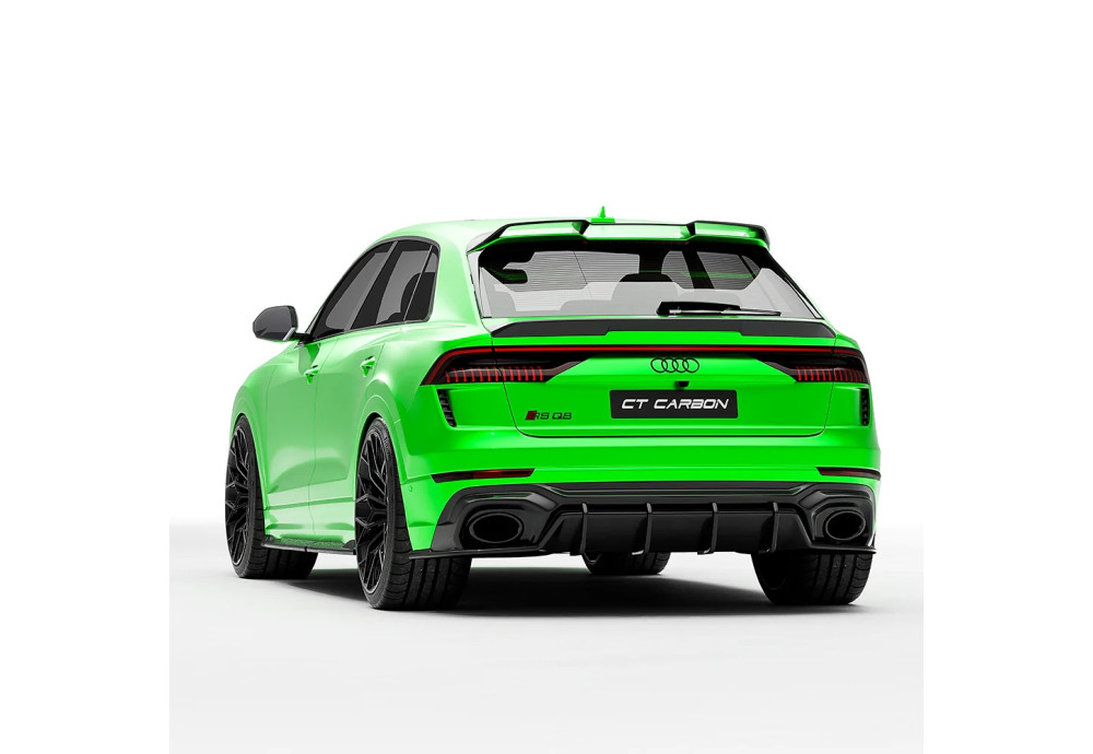 Rear Diffuser Carbon Fiber CT CARBON For AUDI RSQ8