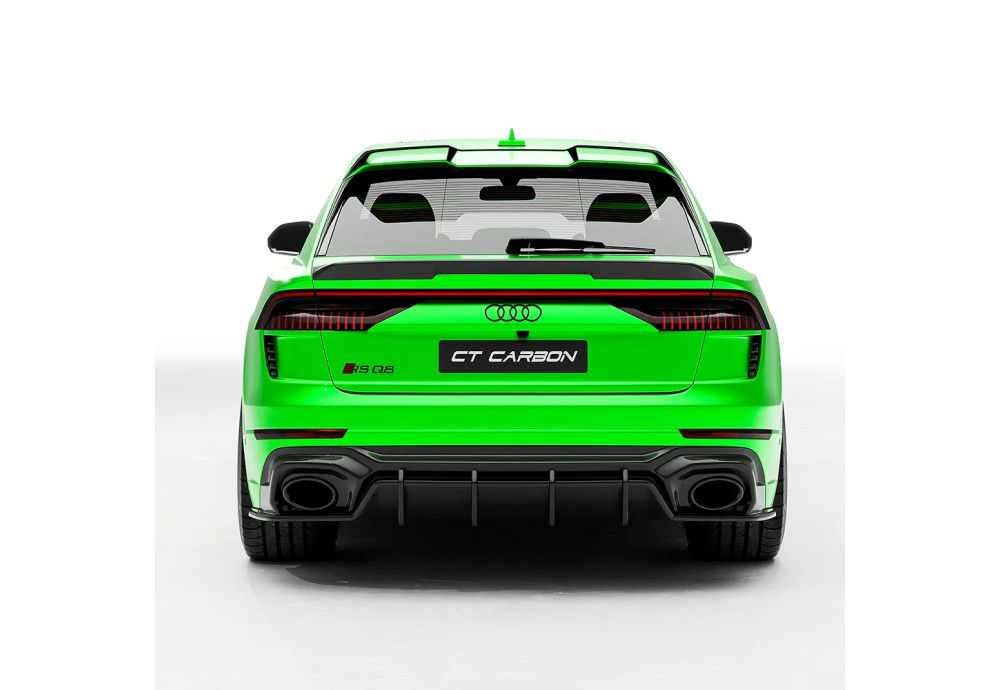 Rear Diffuser Carbon Fiber CT CARBON For AUDI RSQ8
