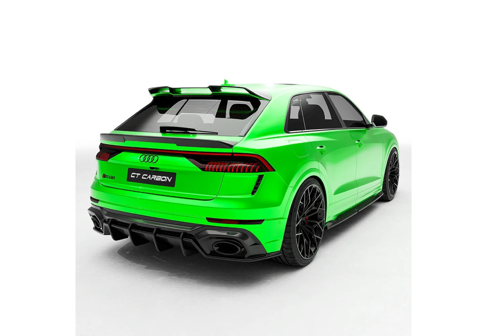 Rear Diffuser Carbon Fiber CT CARBON For AUDI RSQ8