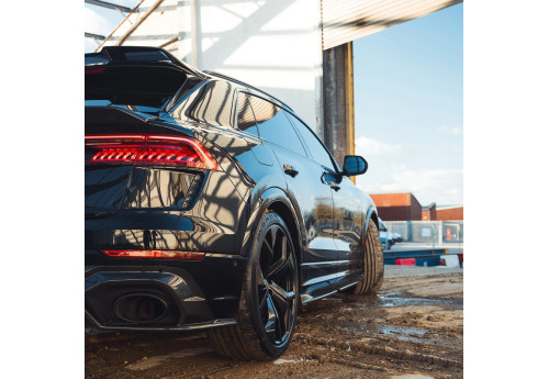 Side Skirts CT Design Carbon Fiber CT CARBON For Audi RSQ8