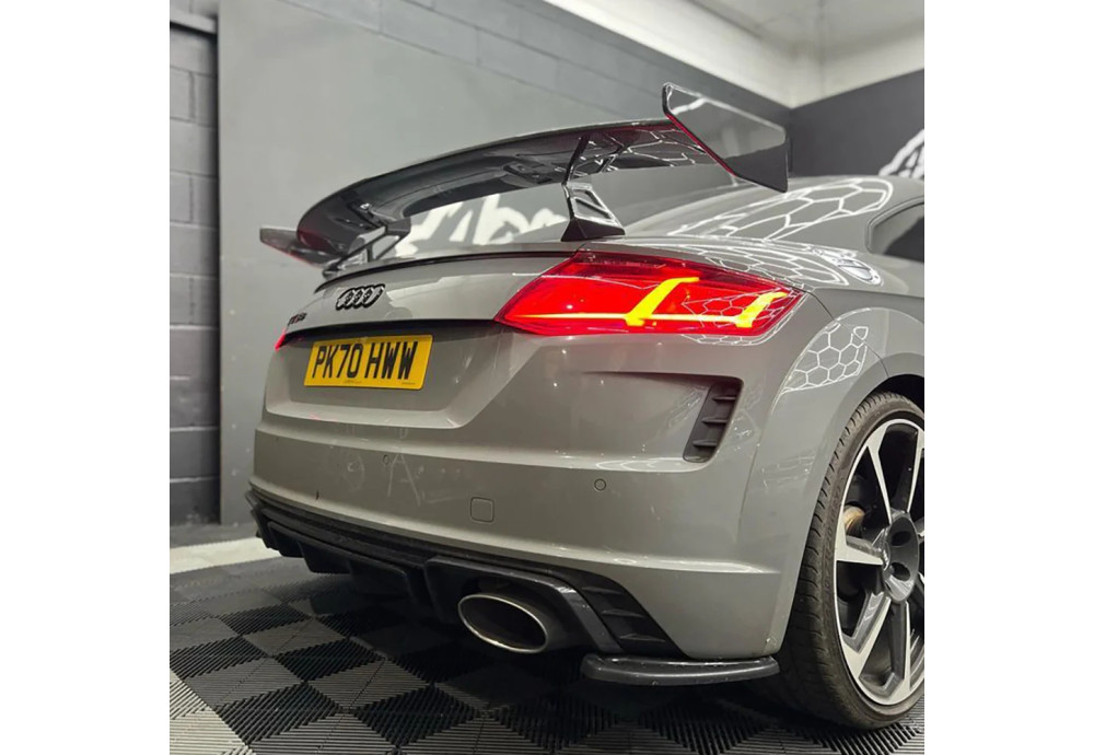 Rear Wing Carbon Fiber CT CARBON For Audi TT TTS TTRS Rear Wing Carbon Fiber CT CARBON For Audi TT TTS TTRS