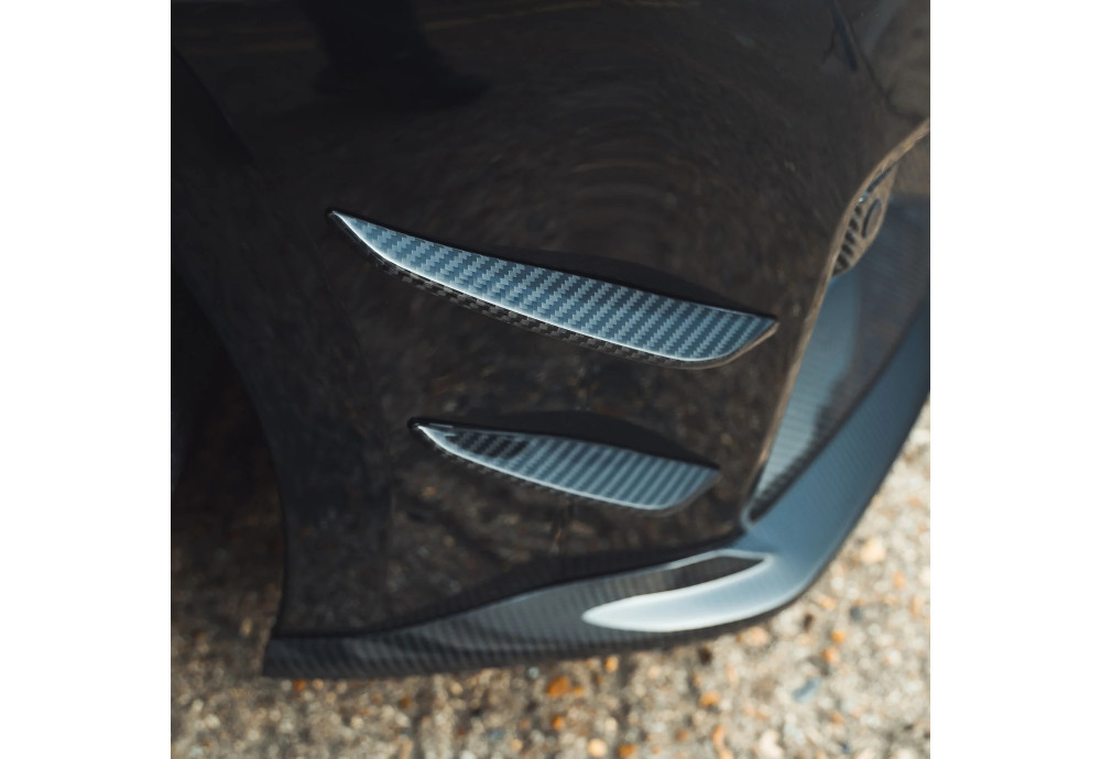 Front Bumper Canards Carbon Fiber CT CARBON For BMW M2 G87