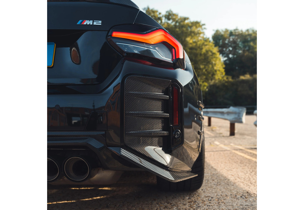 Rear Bumper Corners CT DESIGN Carbon Fiber CT CARBON For BMW M2 G87