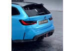 Diffuser CT Design With LED Carbon Fiber CT CARBON For BMW M3 G80 G81