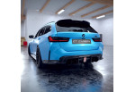 Diffuser CT Design With LED Carbon Fiber CT CARBON For BMW M3 G80 G81
