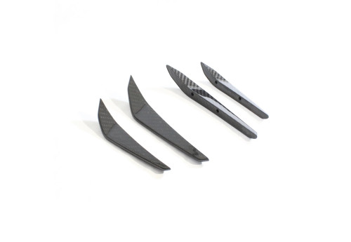 Front Bumper Side Wings Carbon Fiber CT CARBON For BMW M3 G80 G81