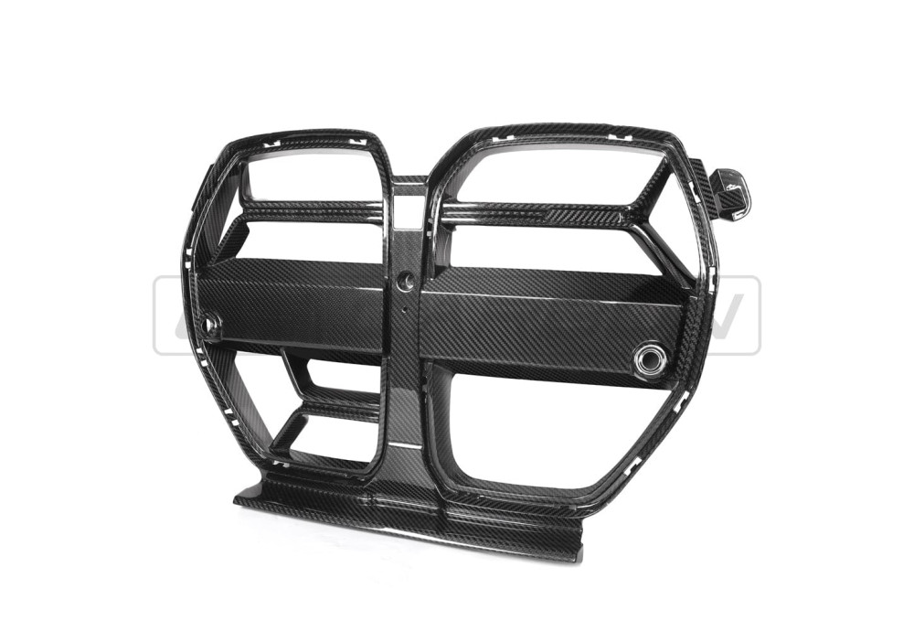 Grille Carbon Fiber CT CARBON For BMW M3 G80 G81 With ACC