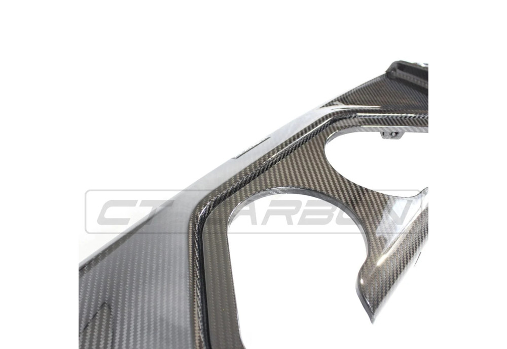 Middle Outlet Diffuser Carbon Fiber CT CARBON For BMW M3 G80 G81