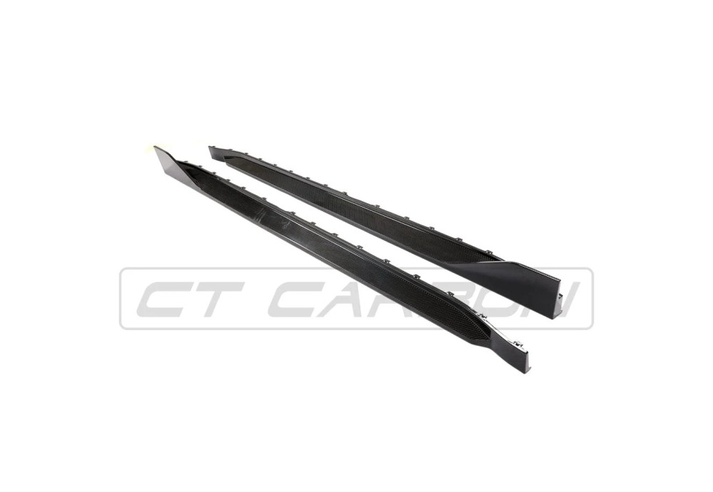 Side Skirt MP Style Carbon Fiber Set CT CARBON For BMW M3 G80 G81