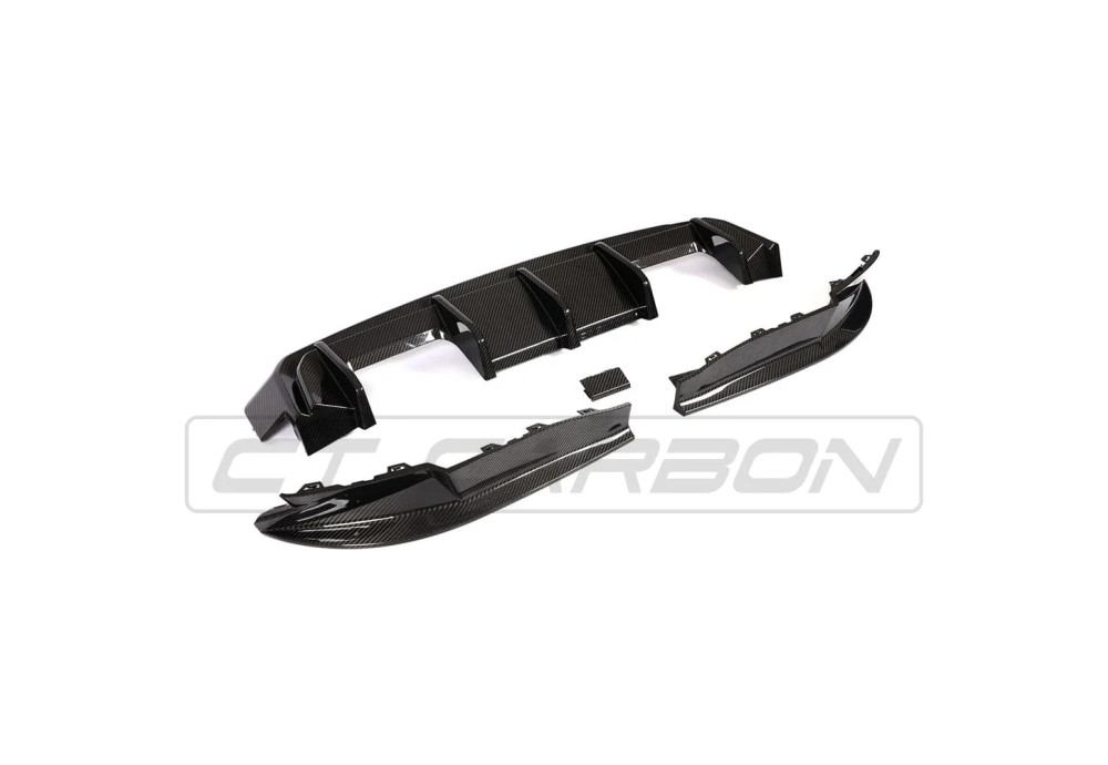 Diffuser CT Design Carbon Fiber CT CARBON For BMW M4 G82 G83