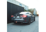 Diffuser CT Design With LED Carbon Fiber CT CARBON For BMW M4 G82 G83