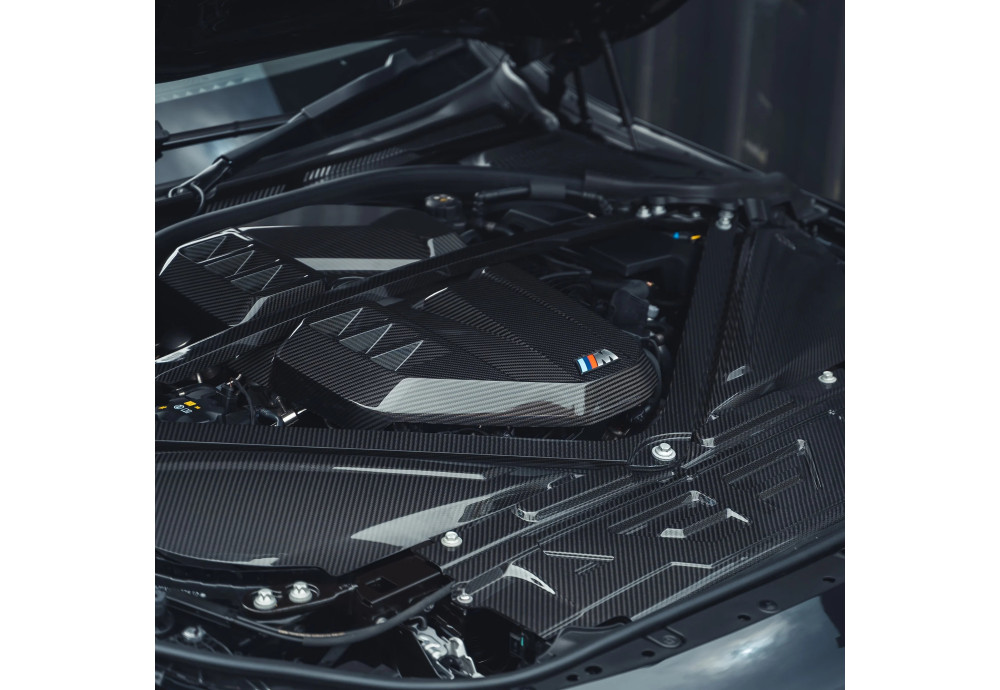 Engine Dress Up Kit V2 Carbon Fiber CT CARBON For BMW M4 G82 G83 Engine Dress Up Kit V2 Carbon Fiber CT CARBON For BMW M4 G82 G83