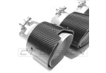 Exhaust Tips Stainless Carbon Fiber CT CARBON For BMW M4 G82 G83